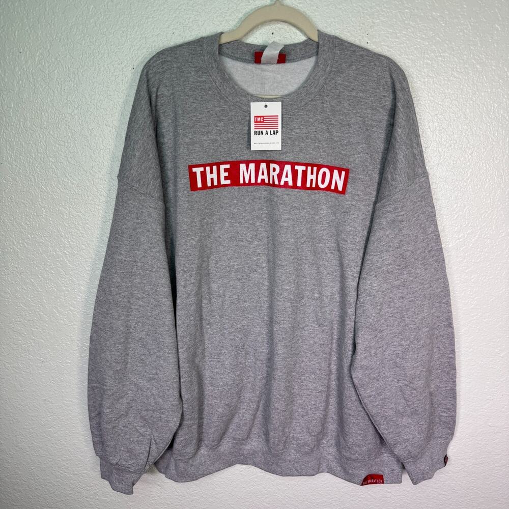 The Marathon Clothing Sweatshirt Men XXXL Logo Pullover Sweater Nipsey Hussle 3X